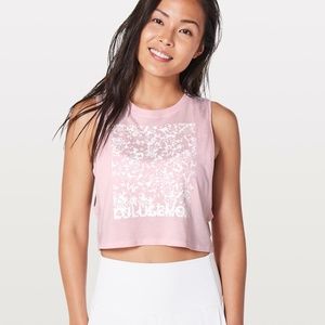 Lululemon Muscle Love Crop Tank - Size 6